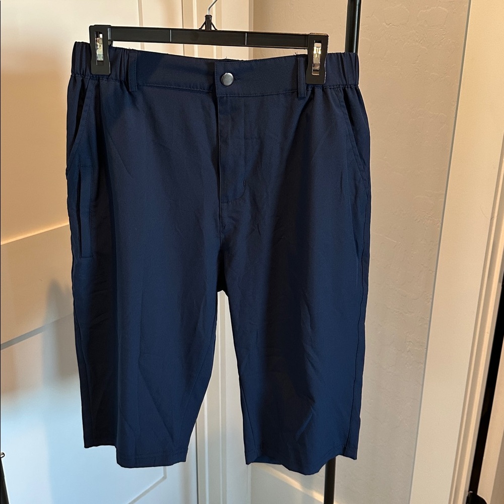 G Gradual Hiking cargo shorts 13” knee length Bermuda shorts Navy